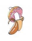 Różowe kolekcje Zombie Pizza pączek Hot Dog bananowe serce tyłek samochód nieskończona twarda emaliowana odznaka wpinana w klapę