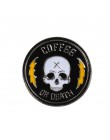 Punk style broszka magiczny kreator cranio vampire rose przycisk pin denim kurtki broszki odznaka prezenty gotycka biżuteria dro