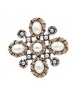 Cindy xiang 3 kolory wybierz Pearl krzyż barokowy broszki dla kobiet moda broszka w stylu vintage Pin ślub płaszcz akcesoria dob