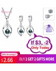 Nowe modne biżuteria ustaw 925 Sterling Silver cyrkonia perła ręcznie robione obrót miłość kobiety kolczyki wiszące naszyjniki z