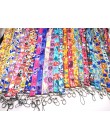 1 sztuk cartoon mickey minnie księżniczka stitch kaczor Donald Daisy na szyję smycz klucz smycz Cosplay odznaka ID posiadacze ka