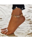 Yobest łańcuszek na nogę bransoletka na nogę kobiety prosty Slim regulowany drut kostki Summer Beach biżuteria hurt