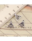 30 sztuk Charms insygnia śmierci 13x12mm tybetański srebrny kolor wisiorki antyczna biżuteria Making DIY Handmade Craft