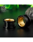 Smiple Style Hollow Pirecing korki ucha ekspandery Sutds kolczyki Jewlery ciało moda prezent gorący bubel przez parę wielokoloro