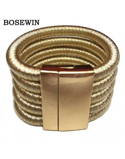 MANILAI gorący kołnierzyk boho naszyjnik biżuteria ustawia moda magnetyzm przycisk wielowarstwowy choker naszyjniki zestaw brans