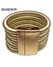 MANILAI gorący kołnierzyk boho naszyjnik biżuteria ustawia moda magnetyzm przycisk wielowarstwowy choker naszyjniki zestaw brans