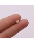 TTLIFE różne kryształowe kwiaty chrząstka Piercing Helix biżuteria stal nierdzewna cz Ear Stud Tragus chrząstka muszla kolczyk S