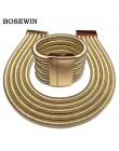 MANILAI gorący kołnierzyk boho naszyjnik biżuteria ustawia moda magnetyzm przycisk wielowarstwowy choker naszyjniki zestaw brans