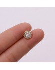 TTLIFE różne kryształowe kwiaty chrząstka Piercing Helix biżuteria stal nierdzewna cz Ear Stud Tragus chrząstka muszla kolczyk S