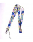 1 sztuk cartoon mickey minnie księżniczka stitch kaczor Donald Daisy na szyję smycz klucz smycz Cosplay odznaka ID posiadacze ka