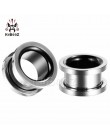 Smiple Style Hollow Pirecing korki ucha ekspandery Sutds kolczyki Jewlery ciało moda prezent gorący bubel przez parę wielokoloro