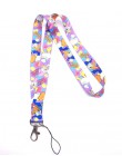 1 sztuk cartoon mickey minnie księżniczka stitch kaczor Donald Daisy na szyję smycz klucz smycz Cosplay odznaka ID posiadacze ka