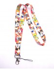 1 sztuk cartoon mickey minnie księżniczka stitch kaczor Donald Daisy na szyję smycz klucz smycz Cosplay odznaka ID posiadacze ka