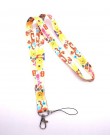 1 sztuk cartoon mickey minnie księżniczka stitch kaczor Donald Daisy na szyję smycz klucz smycz Cosplay odznaka ID posiadacze ka