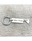 Oeinin prosty brelok człowiek nasz pierwszy dom etui na klucze Unisex srebrny kolor stopu cynku klucz łańcuszek wisiorek akcesor