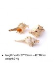 12 style 5 sztuk naturalne wisiorek z muszli szyszka Charms wisiorek naturalne na losowy dla majsterkowiczów naszyjniki biżuteri