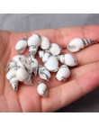 12 style 5 sztuk naturalne wisiorek z muszli szyszka Charms wisiorek naturalne na losowy dla majsterkowiczów naszyjniki biżuteri