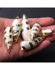 12 style 5 sztuk naturalne wisiorek z muszli szyszka Charms wisiorek naturalne na losowy dla majsterkowiczów naszyjniki biżuteri