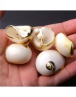 12 style 5 sztuk naturalne wisiorek z muszli szyszka Charms wisiorek naturalne na losowy dla majsterkowiczów naszyjniki biżuteri