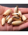 12 style 5 sztuk naturalne wisiorek z muszli szyszka Charms wisiorek naturalne na losowy dla majsterkowiczów naszyjniki biżuteri