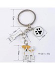 Jack russell terrier breloczki dla kobiet mężczyźni dziewczęta srebrny kolorowy ze stopu metalu wisiorek z psem breloczek brelok