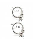 2 sztuk/partia Gauge 16G Ball stal anodowane S podwójne spiralne Twister brzana kolczyk chrząstka ucha Helix okrągły kolczyk na 