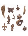 50 sztuk/zestaw wiele tybetański posrebrzane/złoty mieszane style Charm wisiorki/biżuteria do własnoręcznego wykonania dla naszy