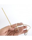 Akcesoria do włosów klipsy Stick spinka do koka Cage Metal New Vintage 2020 Gold Women Fashion Hairwear