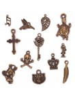 50 sztuk/zestaw wiele tybetański posrebrzane/złoty mieszane style Charm wisiorki/biżuteria do własnoręcznego wykonania dla naszy