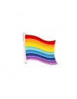 Rainbow szpilki twórczy palec gra gramofon do broszka Cartoon owca mysz w chmurze kolorowe klapy Pin serce kurtki przypinka do k