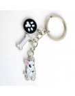 Jack russell terrier breloczki dla kobiet mężczyźni dziewczęta srebrny kolorowy ze stopu metalu wisiorek z psem breloczek brelok