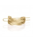Akcesoria do włosów klipsy Stick spinka do koka Cage Metal New Vintage 2020 Gold Women Fashion Hairwear