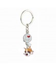Jack russell terrier breloczki dla kobiet mężczyźni dziewczęta srebrny kolorowy ze stopu metalu wisiorek z psem breloczek brelok