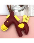 Exknl słynny luksusowy Handmade PU skóra koń brelok zwierząt breloczek kobiet torba charms wisiorek akcesoria biżuteria