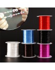 393 cala/rolka mocne elastyczne Crystal frezowanie przewód 1mm do bransoletek Stretch Thread String naszyjnik DIY tworzenia biżu