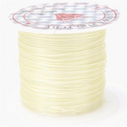 393 cala/rolka mocne elastyczne Crystal frezowanie przewód 1mm do bransoletek Stretch Thread String naszyjnik DIY tworzenia biżu