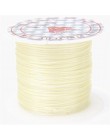 393 cala/rolka mocne elastyczne Crystal frezowanie przewód 1mm do bransoletek Stretch Thread String naszyjnik DIY tworzenia biżu