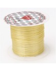 393 cala/rolka mocne elastyczne Crystal frezowanie przewód 1mm do bransoletek Stretch Thread String naszyjnik DIY tworzenia biżu
