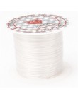 393 cala/rolka mocne elastyczne Crystal frezowanie przewód 1mm do bransoletek Stretch Thread String naszyjnik DIY tworzenia biżu