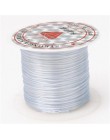 393 cala/rolka mocne elastyczne Crystal frezowanie przewód 1mm do bransoletek Stretch Thread String naszyjnik DIY tworzenia biżu