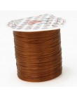 393 cala/rolka mocne elastyczne Crystal frezowanie przewód 1mm do bransoletek Stretch Thread String naszyjnik DIY tworzenia biżu