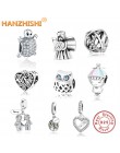 Pasuje do oryginalnej bransoletki Pandora Charms DIY biżuteria 2019 kolekcja jesienna stokrotki ażurowe Charm 925 srebro kwiatow