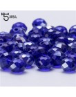 4 6 8mm czeski luźne Rondelle kryształowe koraliki do tworzenia biżuterii splot krzyżowy dmc AB kolor Spacer Faceted paciorki sz