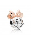 Nowa oryginalna darmowa wysyłka Sliver koralik Mickey Fairytale Dumbo miłość Charm Fit bransoletka pandora naszyjnik DIY damska 