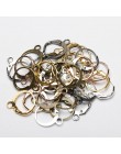 50 sztuk 13x15mm złoty kolor srebrny francuski kolczyk Hook... kolczyki montażu ucha oprawa dla DIY akcesoria do wyrobu biżuteri