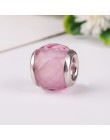 2019 nowy oryginalny 100% 925 srebro szklany koralik drewno kamień Murano kwiat Charms Fit bransoletka pandora DIY kobiety biżut