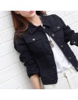 Gentillove kobiety 2019 nowych moda Denim kurtki jesień na co dzień z długim rękawem Basic krótkie kurtka dżinsowa w stylu Vinta