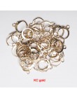 50 sztuk 13x15mm złoty kolor srebrny francuski kolczyk Hook... kolczyki montażu ucha oprawa dla DIY akcesoria do wyrobu biżuteri