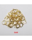 50 sztuk 13x15mm złoty kolor srebrny francuski kolczyk Hook... kolczyki montażu ucha oprawa dla DIY akcesoria do wyrobu biżuteri