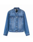 SEMIR kobiety 100% bawełna krótka kurtka dżinsowa z kołnierzem dziewczyna chłopak denim kurtka z kieszeń na piersi i skos kiesze